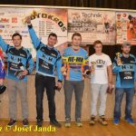 Vyhlášení Jihočeského KP v motokrosu 2018 si na předních místech užili i chýnovští jezdci