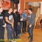 Vyhlášení Jihočeského KP v motokrosu 2018 si na předních místech užili i chýnovští jezdci