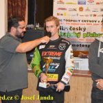 Vyhlášení Jihočeského KP v motokrosu 2018 si na předních místech užili i chýnovští jezdci
