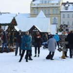 Adventní trhy v Budějovicích s kluzištěm a se zimní atmosférou
