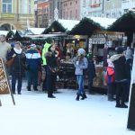 Adventní trhy v Budějovicích s kluzištěm a se zimní atmosférou