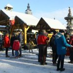 Adventní trhy v Budějovicích s kluzištěm a se zimní atmosférou