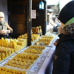 Adventní trhy v Budějovicích s kluzištěm a se zimní atmosférou