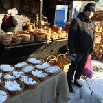 Adventní trhy v Budějovicích s kluzištěm a se zimní atmosférou