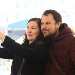 Adventní trhy v Budějovicích s kluzištěm a se zimní atmosférou