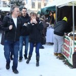 Adventní trhy v Budějovicích s kluzištěm a se zimní atmosférou