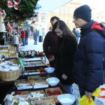 Adventní trhy v Budějovicích s kluzištěm a se zimní atmosférou