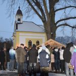 V Křenovicích zahájili advent živým betlémem. Účinkoval i sedmitýdenní Ježíšek