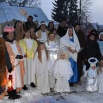 V Křenovicích zahájili advent živým betlémem. Účinkoval i sedmitýdenní Ježíšek