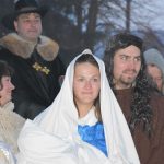 V Křenovicích zahájili advent živým betlémem. Účinkoval i sedmitýdenní Ježíšek