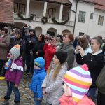 Malá ochutnávka z adventních trhů ve Strakonicích. Dnes na hrad přišli čerti, zítra bude živý betlém