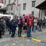 Malá ochutnávka z adventních trhů ve Strakonicích. Dnes na hrad přišli čerti, zítra bude živý betlém