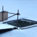 Vimperk měl konečně krytý bazén. Koupali se v něm otužilci