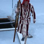Vimperk měl konečně krytý bazén. Koupali se v něm otužilci