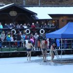 Vimperk měl konečně krytý bazén. Koupali se v něm otužilci