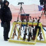 Na biatlonový závod ve Vimperku dorazili i biatlonisté až z daleké Ostravy