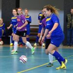 Sobotu v soběslavské hale zpestřily fotbalistky