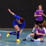 Sobotu v soběslavské hale zpestřily fotbalistky