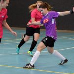 Sobotu v soběslavské hale zpestřily fotbalistky