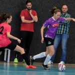 Sobotu v soběslavské hale zpestřily fotbalistky