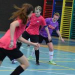 Sobotu v soběslavské hale zpestřily fotbalistky