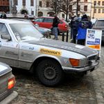 Rallye The Winter Trial veteránů se zastavila také na Šumavě