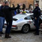 Rallye The Winter Trial veteránů se zastavila také na Šumavě