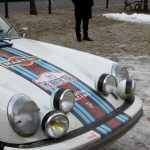 Rallye The Winter Trial veteránů se zastavila také na Šumavě