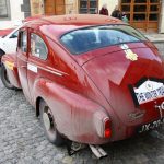 Rallye The Winter Trial veteránů se zastavila také na Šumavě