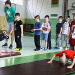 Písecký parkour team učil prachatické děti, jak na parkour