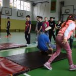 Písecký parkour team učil prachatické děti, jak na parkour
