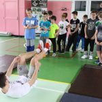 Písecký parkour team učil prachatické děti, jak na parkour