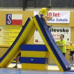 Sokolskou akademii u příležitosti 130. výročí oživili písečtí akrobatičtí siláci Five Fellas