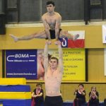 Sokolskou akademii u příležitosti 130. výročí oživili písečtí akrobatičtí siláci Five Fellas