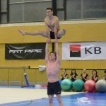 Sokolskou akademii u příležitosti 130. výročí oživili písečtí akrobatičtí siláci Five Fellas