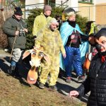 V Zahrádce u Kostelce nad Vltavou šli do maškar hlavně lufťáci