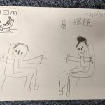 Setkání dětí ze Skalky se seniorkou a nad sociálními službami