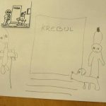 Setkání dětí ze Skalky se seniorkou a nad sociálními službami