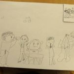 Setkání dětí ze Skalky se seniorkou a nad sociálními službami