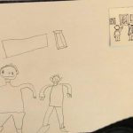 Setkání dětí ze Skalky se seniorkou a nad sociálními službami