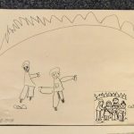 Setkání dětí ze Skalky se seniorkou a nad sociálními službami