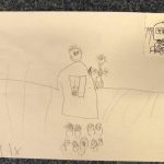 Setkání dětí ze Skalky se seniorkou a nad sociálními službami