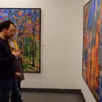 Velkoformátové obrazy vystavují v Galerii v Divadle Oskara Nedbala