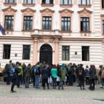 Stovka studentů se v Třeboni zapojila do boje proti změnám klimatu