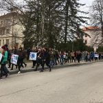 Stovka studentů se v Třeboni zapojila do boje proti změnám klimatu