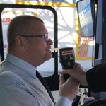 116 řidičů linkových autobusů prošlo na střeše Mercury policejní kontrolou. Nepil ani jeden