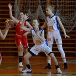 V suchém triku! Mladší žákyně rozdrtily Chomutov 86:44