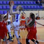 V suchém triku! Mladší žákyně rozdrtily Chomutov 86:44