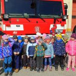 Třetí jindřichohradecká školka navštívila profesionální hasiče