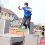 Písek má první parkourové hřiště. Vzniklo z iniciativy samotných sportovců